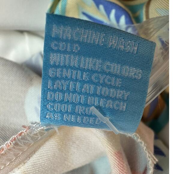 J. McLaughlin Rebekka Floral Wide Leg Jumpsuit Belt Tie Waist sz L NWOT - Picture 13 of 16